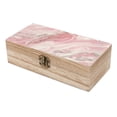 thumbnail image 6 of 7.9×2.3 In Wooden Boxes Durable Easy To Use Dustproof Prevent Slippery Delicate And Cabinet Pink Marble_21256_3, 6 of 8