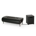 thumbnail image 2 of Terra Metal Outdoor 50" Rectangular Fire Pit with Tank Holder, Dark Gray, 2 of 14