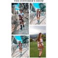 thumbnail image 4 of AMERTEER Womens 2022 Fashion Open Front Long Sleeve Cardigans Sweaters Coats with Pockets, 4 of 5