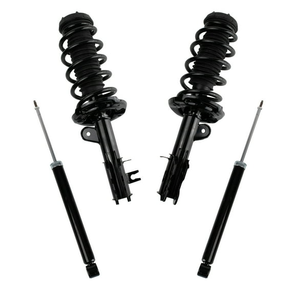 TRQ Front and Rear Complete Strut Assembly & Shock Absorber Kit Complete Strut & Coil Spring Assembly Fits Select 2013-2022 Buick Encore 2015-2022 Chevrolet Trax