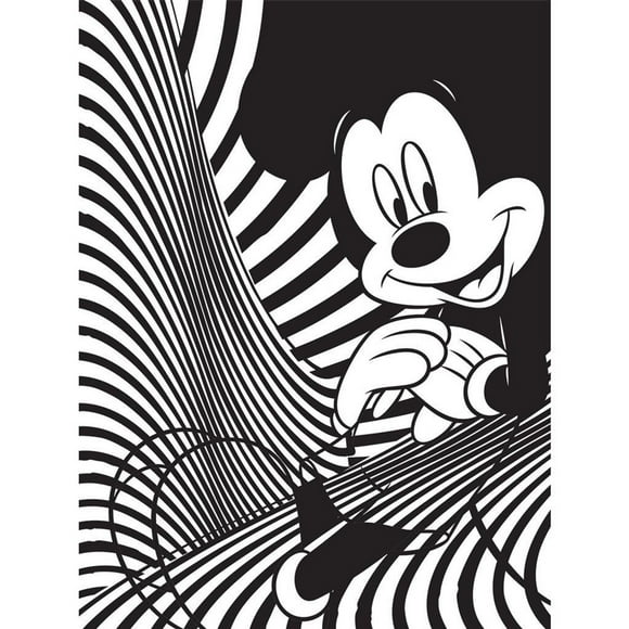 Mickey Mouse Mickey Muse - Impression sur Toile Linéaire