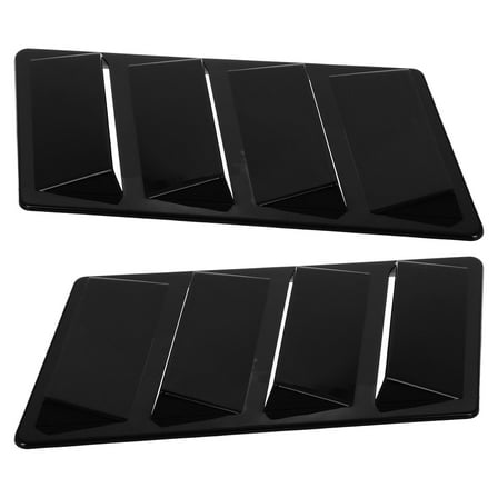 Worgeous 2pcs Auto Hood Scoop Cover Universal Car Hood Vents Car Hood Air Vents Cover Engine Hood Scoop for Car Hood Vent Intake Supplies