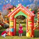 thumbnail image 2 of Arco inflable de Navidad Thanger de 9 pies con luces LED, 2 of 6