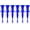 blue, variant on BESTSKY Plastic Golf Castle Tees Step Down Unbreakable Mixed Or Same Height Value 100 Count,2 3/4,2 1/4,2,1 3/4,1 1/2" Length Colorful for Practice