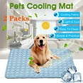 thumbnail image 1 of 2Packs Pet Mat Cool Summer Dog Cat Blanket Breathable Sofa XS/S/M/L/XL/2XL, 1 of 8