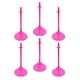 thumbnail image 1 of Soporte de exhibición para muñecas de 6 piezas con clip para la cintura, ligero, apto para muñecas de 26 a 30 cm, accesorio versátil y resistente para Rosa rosa, 1 of 8