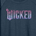 thumbnail image 3 of Wicked: Part 2 -  Floral Ombre Logo - Women's French Terry Long Sleeve Pullover, 3 of 5