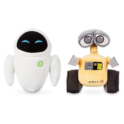 Buy Wall E And Eve Plush Doll Deluxe Collector Mini Bean Bag Figure Robot Set Of 2 Disney Pixar Movie Merchandise Cartoon Collectible Character Toy Small 7 Online In Thailand