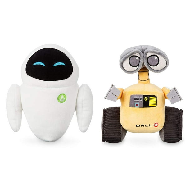 Wall E And Eve Plush Doll Deluxe Collector Mini Bean Bag Figure Robot Set Of 2 Disney Pixar Movie Merchandise Cartoon Collectible Character Toy Small 7 Walmart Com Walmart Com