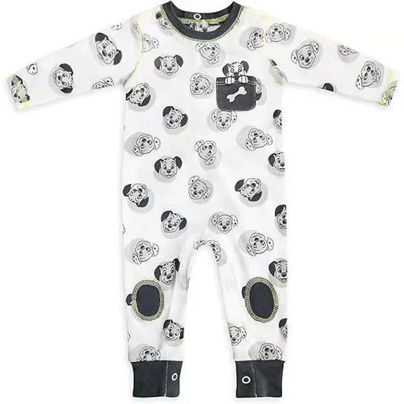 Disney 101 Dalmatians Stretchie Sleeper for Baby, Size 18-24 Months