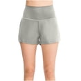 thumbnail image 1 of LOVZFMLL Short Athlétique Uni pour Femmes pour Femmes Course Entraînement Gym Short Sec Taille Haute Gris m, 1 of 3