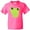 Neon Pink, variant on Inktastic Cute Frog, Little Frog, Baby Frog, Green Frog Youth T-Shirt
