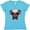Aqua, variant on Inktastic Pug Dog July 4th Patriotic Sunglasses Women's V-Neck T-Shirt