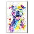 thumbnail image 3 of Dogo Argentino Dog Canvas Wall Art Prints,Watercolor Dog Art Canvas Painting Poster,Pet Canvas Painting Puppy Artwork 8x12 inches, 3 of 6