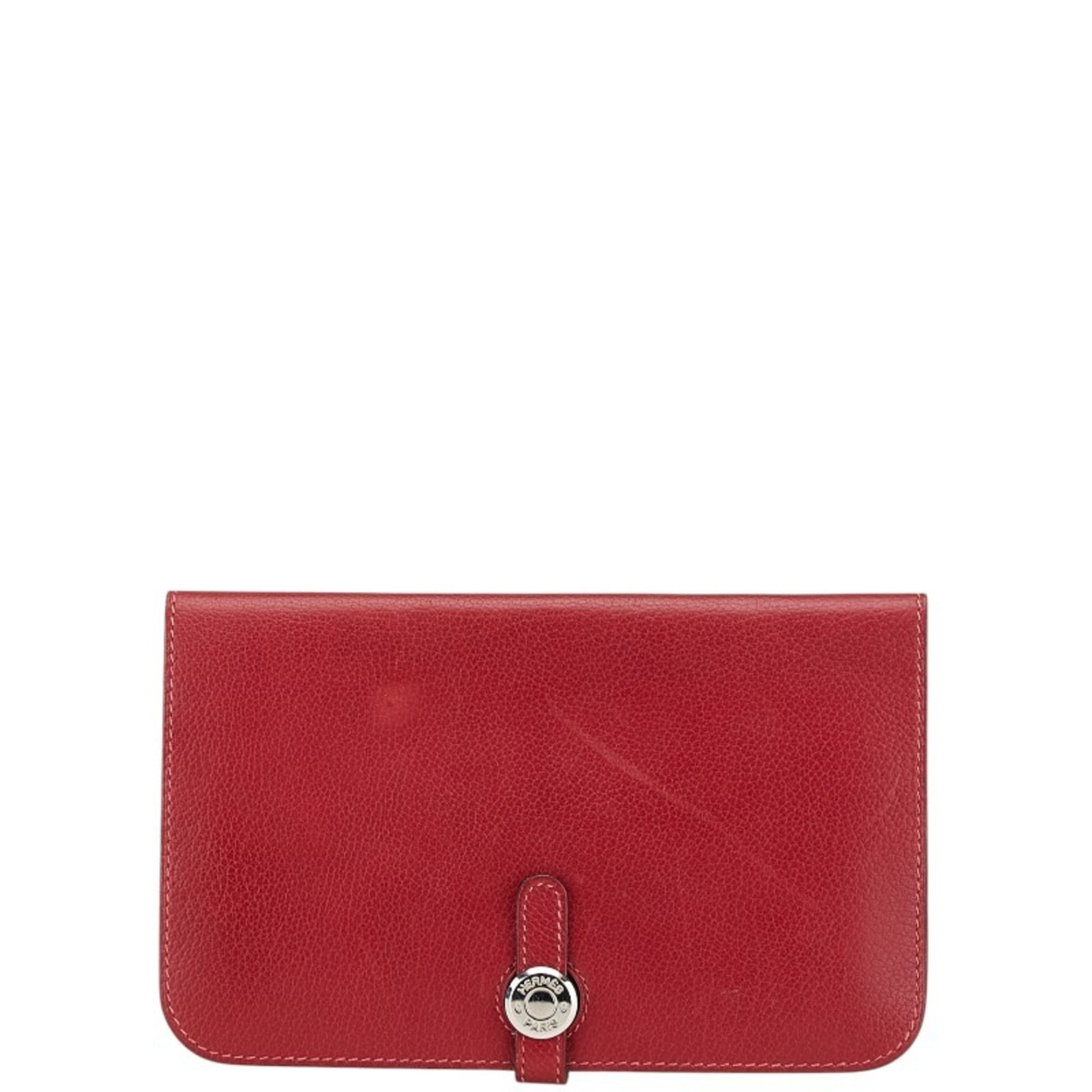 Pre-Owned HERMES Hermes Dogon Compact Folding Wallet Bi-fold  display picture 3