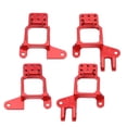 thumbnail image 2 of Montaje de torres de choque ajustables delanteras y traseras apto para modelo de coche Traxxas trx-4 RC rojo, 2 of 10
