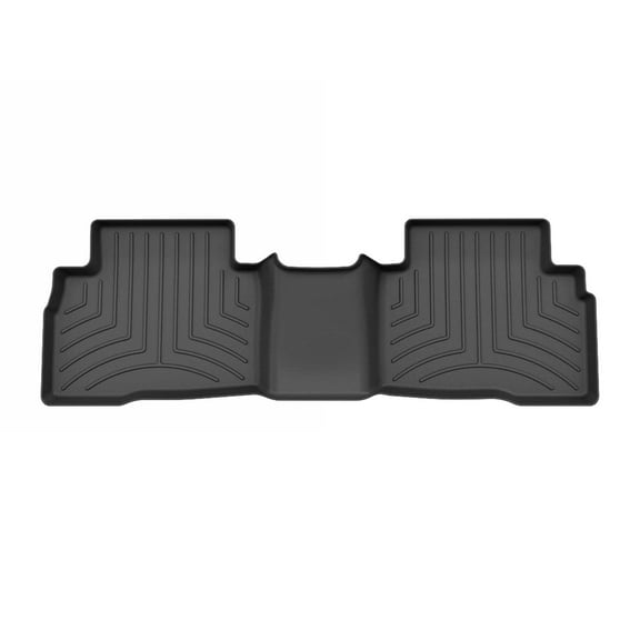 WeatherTech FloorLiner HP Custom Fit Floor Mats compatible with 2022-2026 Hyundai Tucson Hybrid - 2nd Row, Black