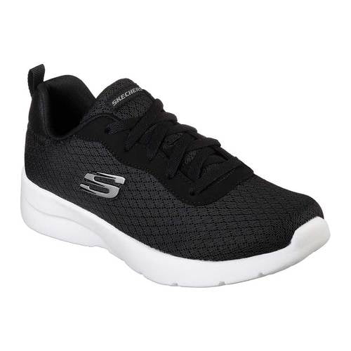 ladies black skechers shoes