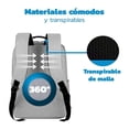 thumbnail image 4 of Mochila Antirrobo Impermeable Color Gris Bluelander OLIV-2027, 4 of 7