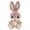 Pink, variant on 13.8 Inch Pink Bunny Plush Toy with Long Ears, Soft Cartoon Rabbit Stuffed Animal for Bed Decor, Lightweight Accompany Doll for Friends