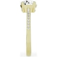 thumbnail image 4 of Unique Moments 1 ct Lab Grown Round Cut Diamond Engagement Solitaire Ring 14K Yellow Gold, 4 of 6