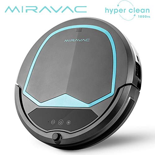 MIRAVAC Swerve Robot Vacuum Cleaner 4 Cleaning Mode Thicker Carpets Hard Floors 