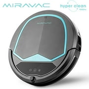 MIRAVAC Swerve Robot Vacuum Cleaner, Blue, 1800Pa Turbo Suction, Object Avoidance, 110min Battery Life, 4 Cleaning Modes, Robotic, Designed for Cleaning of Carpets, Rugs, Hard Floors