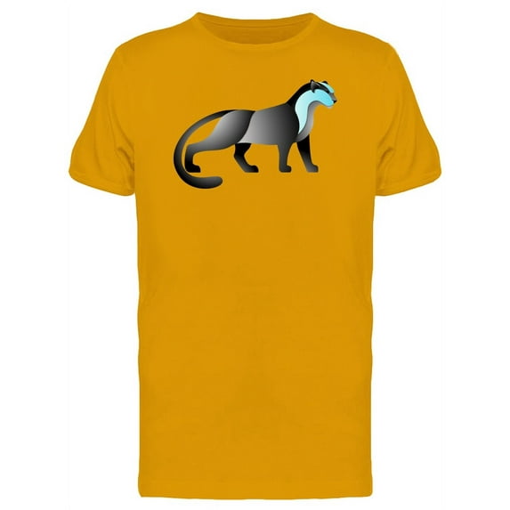 Mountain Cat Bicolor Logo T-Shirt Men -Image by Shutterstock, Male XX-Large