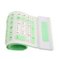 thumbnail image 3 of Silicone Keyboard, Waterproof, Dustproof, Portable, Silent, Compact, Mechanical Feeling, 61 Key Ultra Compact, MageGee TS91, RGB Backlit, Black, for PC, MAC,, 3 of 7