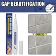 thumbnail image 2 of OUHOE Tile Gap Beautification Pen Waterproof Mold Resistant Floor Gap Repair Pen Quick-drying Tile Gap Renovation Pen, 2 of 5