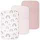 thumbnail image 1 of Sábanas ajustables para capazo TANSY PANDA, 53 x 81 cm, 3 unidades, color rosa, 1 of 9