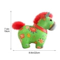 thumbnail image 3 of Eespoir 2026 Year of the Horse Plushie Ornament, Horse Figurine, Cute Soft Stuffed Horse for Chinese New Year Decoration, Car Hanging Gift, Plush Toy(Green), 3 of 6