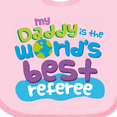 thumbnail image 4 of Inktastic Daddy Worlds Best Referee Boys or Girls Baby Bib, 4 of 4