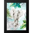 thumbnail image 2 of Watts, Eva 11x14 Black Modern Framed Museum Art Print Titled - In The Jungle, 2 of 5