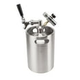 thumbnail image 1 of Mini Baril de Bière Pressurisé, Mini Baril de Bière en Acier Inoxydable pour Bar, 1 of 8
