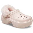 thumbnail image 5 of Crocs Adult Stomp Platform Lined Clogs, Quartz, W7/M5, 5 of 6