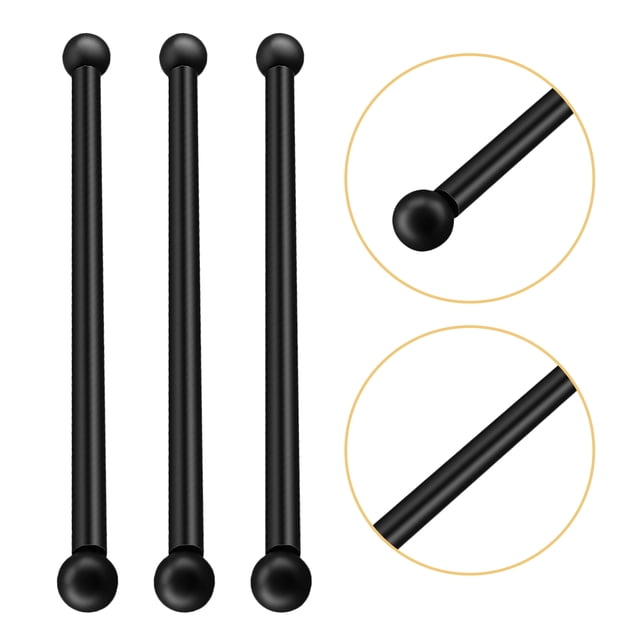 FOMIYES 3Ud Accesorio De Cruzado Negro Para De Con Capacidad Para Exteriores