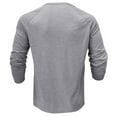 thumbnail image 4 of DGXTA Men鈥檚 Cotton Shirts Button Up Long Sleeve Solid T-Shirts Fall Outdoor Classic Lightweight Casual Tops, 4 of 7