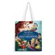 thumbnail image 1 of The Littles Bolso de tela con estampado de lienzo para mujer, bolsa de compras reutilizable y estética, con cremallera interior, regalo para mujer, 35 × 40 cm., 1 of 6