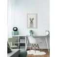 thumbnail image 4 of Marmont Hill Flower Crowned Llama Framed Wall Art, 4 of 6