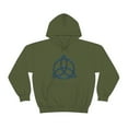 thumbnail image 2 of Celtic Knot - Blue - Heavy Blend™ Hooded Sweatshirt, 2 of 9