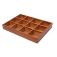 thumbnail image 2 of VARIOS Caja De Almacenamiento De Bonsai  Contenedor De Hierbas Decoración Del Jardín arte De DIY Decoración Interior Libre 12 Cuadrícula n.º 12 CUTICAT Jardinera suculenta de madera, 2 of 8