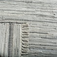thumbnail image 6 of SAFAVIEH Rag Robynne Striped Cotton Runner Rug, Grey, 2'3" x 14', 6 of 7