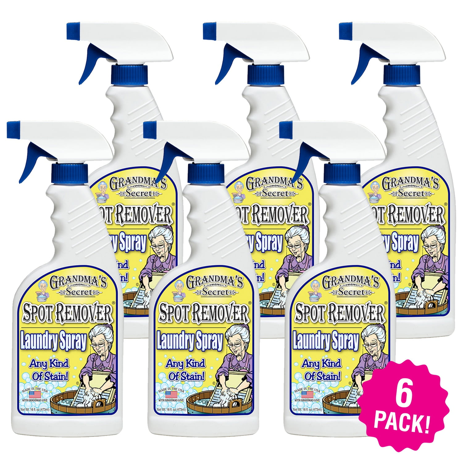 Grandma's Secret Laundry Spray 6/Pk16 Ounces