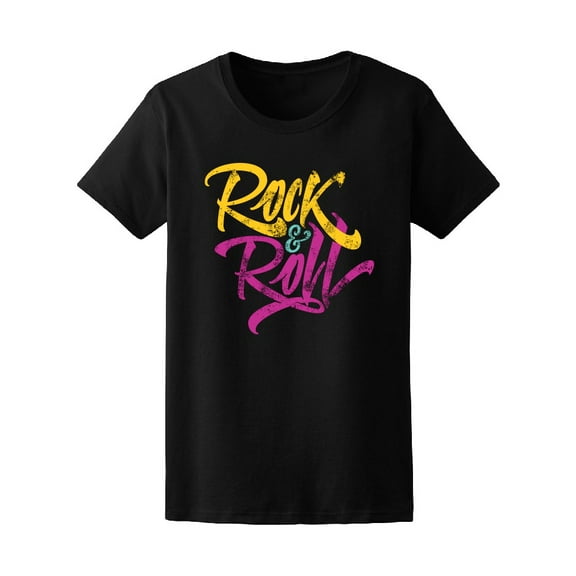 Rock & Roll Bright Colors T-Shirt Men -Image by Shutterstock, Male Large