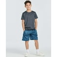 thumbnail image 6 of Real Essentials 5 Pack: Boys' Athletic Basketball Shorts with Pockets - Youth Activewear (Ages 4-18), 6 of 7