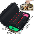 thumbnail image 3 of Herdesigns Farmhouse Carry Case Compatible with Nintendo Switch 2017 & Oled 2021, with 20 Game Card Slots, Chicken Portable Travel Carrying Case Pouch for Accessories & Games, 3 of 8