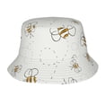 thumbnail image 1 of ZICANCN Bees Design Nature Sunshade Bucket Hat , Unisex Print Double-Side-Wear Sunshade Bucket Hat for Golf Fishing Beach Outdoor, 1 of 5
