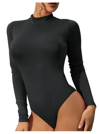 TW High Neck Long-Sleeve Bodysuit 23 | nalans.com