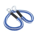 thumbnail image 1 of 1 Tonelada El 125x4cm El Cable de Remolque de La Furgoneta Del Coche Que Remolca Los Ganchos de La Correa de La Cuerda de Resistente Soledad Cuerda de remolque de coche, 1 of 5